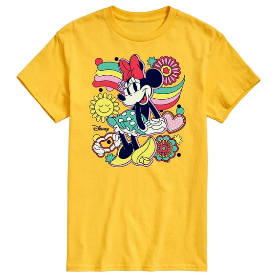 Disney - Mickey & Friends - Minnie Mouse - Happiness - Men's Short Sleeve Graphic T-Shirt