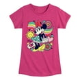 thumbnail image 1 of Disney - Mickey & Friends - Minnie Mouse - Happiness - Toddler And Youth Girls Short Sleeve Graphic T-Shirt, 1 of 5