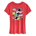 thumbnail image 1 of Disney - Mickey & Friends - Minnie Mouse - Happiness - Women's Short Sleeve Graphic T-Shirt, 1 of 5