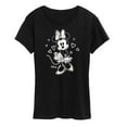 thumbnail image 1 of Disney - Mickey & Friends - Minnie Mouse - Hearts & Love - Women's Short Sleeve Graphic T-Shirt, 1 of 5