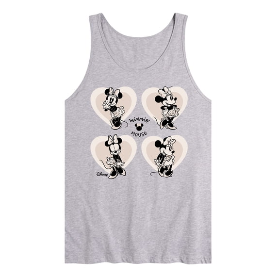 Disney - Mickey & Friends - Minnie Mouse Hearts You - Men's Jersey Tank Top