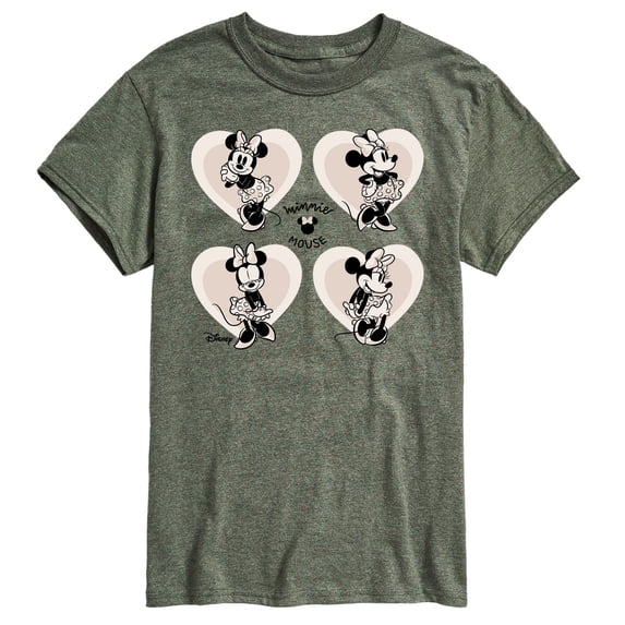 Disney - Mickey & Friends - Minnie Mouse Hearts You - Men's Short Sleeve Graphic T-Shirt