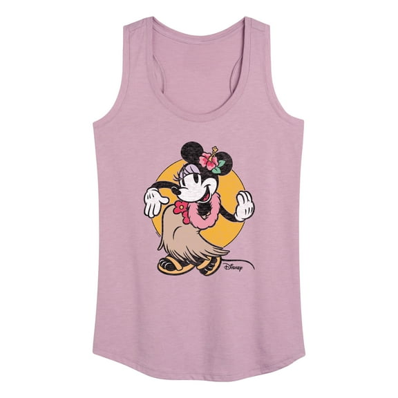 Disney - Mickey & Friends - Minnie Mouse - Hulu Girl - Women's Racerback Tank Top