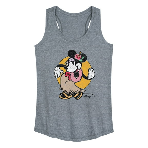 Disney - Mickey & Friends - Minnie Mouse - Hulu Girl - Women's Racerback Tank Top