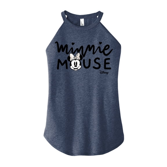 Disney - Mickey & Friends - Minnie Mouse Original - Juniors High Neck Tank Top
