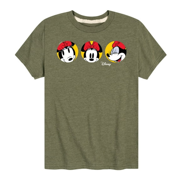 Disney - Mickey & Friends - Minnie Mouse - Peeking Out - Toddler And Youth Short Sleeve Graphic T-Shirt