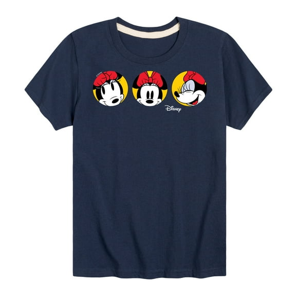 Disney - Mickey & Friends - Minnie Mouse - Peeking Out - Toddler And Youth Short Sleeve Graphic T-Shirt