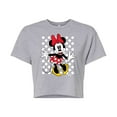 thumbnail image 1 of Disney - Mickey & Friends - Minnie Mouse - Polka Dots Everywhere - Juniors Cropped Cotton Blend T-Shirt, 1 of 5