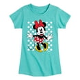 thumbnail image 1 of Disney - Mickey & Friends - Minnie Mouse - Polka Dots Everywhere - Toddler And Youth Girls Short Sleeve Graphic T-Shirt, 1 of 5