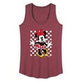 thumbnail image 1 of Disney - Mickey & Friends - Minnie Mouse - Polka Dots Everywhere - Women's Racerback Tank Top, 1 of 5
