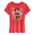 thumbnail image 1 of Disney - Mickey & Friends - Minnie Mouse - Polka Dots Everywhere - Women's Short Sleeve Graphic T-Shirt, 1 of 5