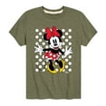 thumbnail image 1 of Disney - Mickey & Friends - Minnie Mouse - Polka Dots - Toddler And Youth Short Sleeve Graphic T-Shirt, 1 of 5