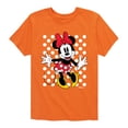 thumbnail image 1 of Disney - Mickey & Friends - Minnie Mouse - Polka Dots - Toddler And Youth Short Sleeve Graphic T-Shirt, 1 of 5