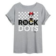 thumbnail image 1 of Disney - Mickey & Friends - Minnie Mouse - Rock the Dots - Juniors Ideal Flowy Muscle T-Shirt, 1 of 5