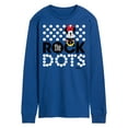 thumbnail image 1 of Disney - Mickey & Friends - Minnie Mouse - Rock the Dots - Men's Long Sleeve T-Shirt, 1 of 5