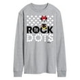 thumbnail image 1 of Disney - Mickey & Friends - Minnie Mouse - Rock the Dots - Men's Long Sleeve T-Shirt, 1 of 5