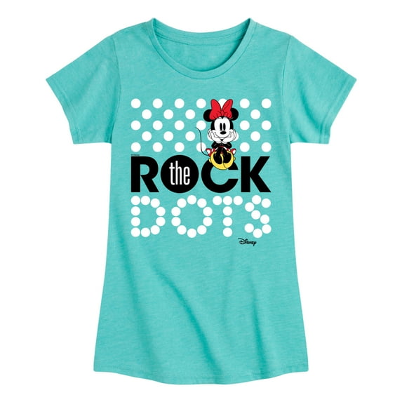 Disney - Mickey & Friends - Minnie Mouse - Rock the Dots - Toddler And Youth Girls Short Sleeve Graphic T-Shirt