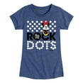 thumbnail image 1 of Disney - Mickey & Friends - Minnie Mouse - Rock the Dots - Toddler And Youth Girls Short Sleeve Graphic T-Shirt, 1 of 5