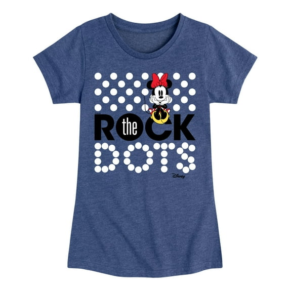 Disney - Mickey & Friends - Minnie Mouse - Rock the Dots - Toddler And Youth Girls Short Sleeve Graphic T-Shirt