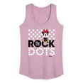 thumbnail image 1 of Disney - Mickey & Friends - Minnie Mouse - Rock the Dots - Women's Racerback Tank Top, 1 of 5