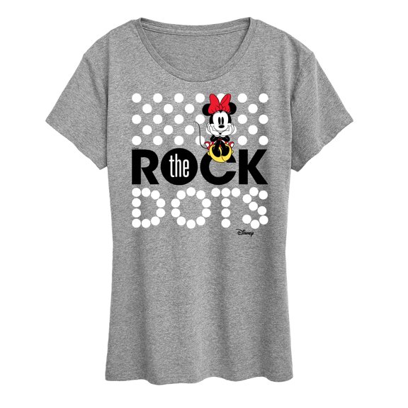 Disney - Mickey & Friends - Minnie Mouse - Rock the Dots - Women's Short Sleeve Graphic T-Shirt