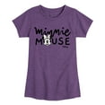 thumbnail image 1 of Disney - Mickey & Friends - Minnie Mouse - Simple Original - Toddler And Youth Girls Short Sleeve Graphic T-Shirt, 1 of 5