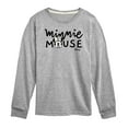 thumbnail image 1 of Disney - Mickey & Friends - Minnie Mouse - Simple Original - Toddler And Youth Long Sleeve Graphic T-Shirt, 1 of 5