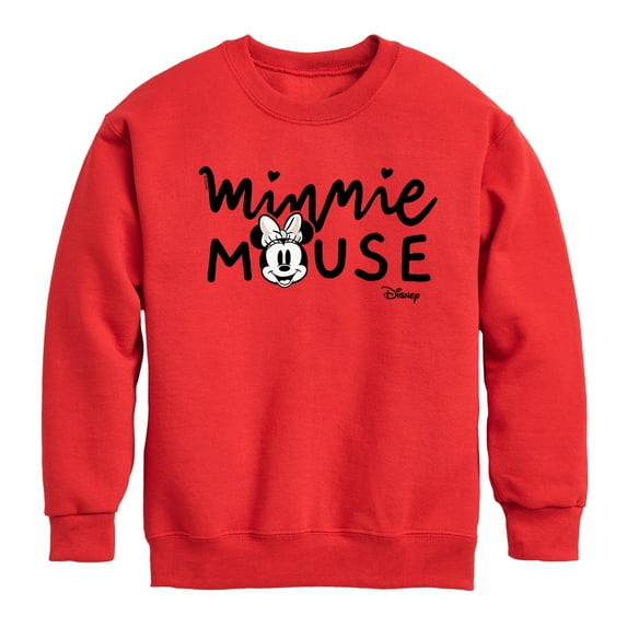 Disney - Mickey & Friends - Minnie Mouse - Simple Original - Toddler And Youth Long Sleeve Graphic T-Shirt