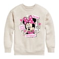 thumbnail image 1 of Disney - Mickey & Friends - Minnie Mouse Speaks French - Oui Oui, Paris, Bonjour - Toddler And Youth Long Sleeve Graphic T-Shirt, 1 of 5