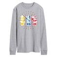 thumbnail image 1 of Disney - Mickey & Friends - Minnie Mouse - Sunburst of Colors - Men's Long Sleeve T-Shirt, 1 of 5