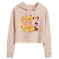 thumbnail image 1 of Disney - Mickey & Friends - Minnie Mouse - Sunny Vibes Only - Juniors Cropped Pullover Hoodie, 1 of 5