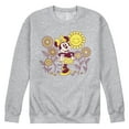 thumbnail image 1 of Disney - Mickey & Friends - Minnie Mouse - Sunshine & Flowers - Men's Crew Neck Fleece Pullover, 1 of 5