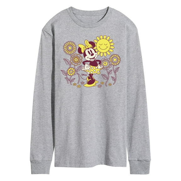 Disney - Mickey & Friends - Minnie Mouse - Sunshine & Flowers - Men's Long Sleeve T-Shirt