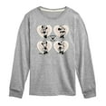 thumbnail image 1 of Disney - Mickey & Friends - Minnie Mouse - Sweet Innocent Poses - Toddler And Youth Long Sleeve Graphic T-Shirt, 1 of 5