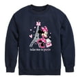 thumbnail image 1 of Disney - Mickey & Friends - Minnie Mouse - Take Me to Paris - Toddler And Youth Long Sleeve Graphic T-Shirt, 1 of 5