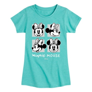 Disney - Mickey & Friends - Minnie Mouse's Expressions - Toddler And Youth Girls Short Sleeve Graphic T-Shirt