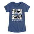 thumbnail image 1 of Disney - Mickey & Friends - Minnie Mouse's Expressions - Toddler And Youth Girls Short Sleeve Graphic T-Shirt, 1 of 5