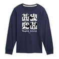thumbnail image 1 of Disney - Mickey & Friends - Minnie Mouse's Expressions - Toddler And Youth Long Sleeve Graphic T-Shirt, 1 of 5