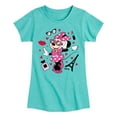 thumbnail image 1 of Disney - Mickey & Friends - Minnie - Pretty in Paris - Toddler And Youth Girls Short Sleeve Graphic T-Shirt, 1 of 5