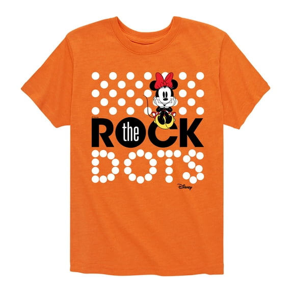 Disney - Mickey & Friends - Minnie - Rock the Dots - Toddler And Youth Short Sleeve Graphic T-Shirt
