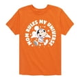 thumbnail image 1 of Disney - Mickey & Friends - Mom Rules My Universe - Toddler And Youth Short Sleeve Graphic T-Shirt, 1 of 5