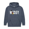 thumbnail image 1 of Disney - Mickey & Friends - Name Glitch - Classic Mickey - Men's Pullover Hooded Fleece Sweatshirt, 1 of 6