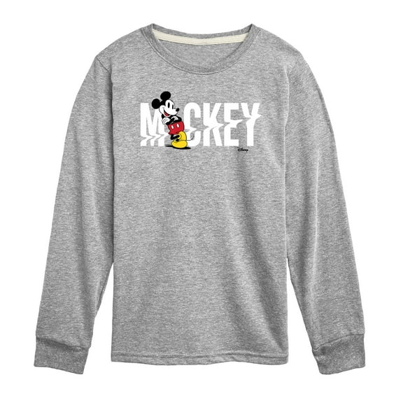 Disney - Mickey & Friends - Name Glitch - Toddler And Youth Long Sleeve Graphic T-Shirt