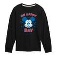 thumbnail image 1 of Disney - Mickey & Friends - Oh Happy Day - Toddler And Youth Long Sleeve Graphic T-Shirt, 1 of 5
