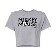 thumbnail image 1 of Disney - Mickey & Friends - Original Mickey - Juniors Cropped Cotton Blend T-Shirt, 1 of 5