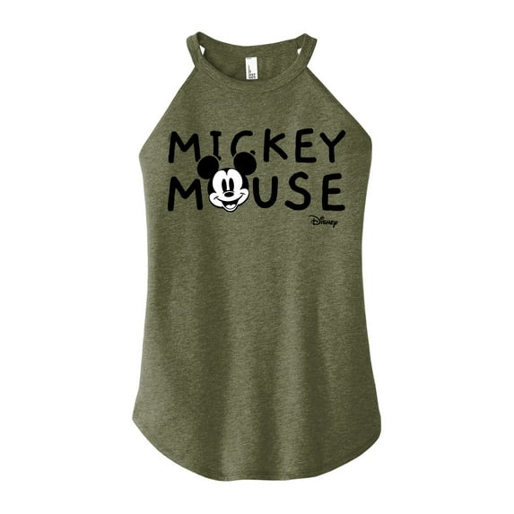 Disney - Mickey & Friends - Original Mickey - Juniors High Neck Tank Top