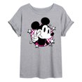 thumbnail image 1 of Disney - Mickey & Friends - Peace Sign - Retro Style - Women's Oversized T-Shirt, 1 of 5