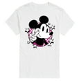 thumbnail image 1 of Disney - Mickey & Friends - Peace Sign - Retro Style - Men's Short Sleeve Graphic T-Shirt, 1 of 5