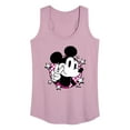 thumbnail image 1 of Disney - Mickey & Friends - Peace Sign - Retro Style - Women's Racerback Tank Top, 1 of 5