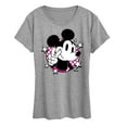 thumbnail image 1 of Disney - Mickey & Friends - Peace Sign - Retro Style - Women's Short Sleeve Graphic T-Shirt, 1 of 5